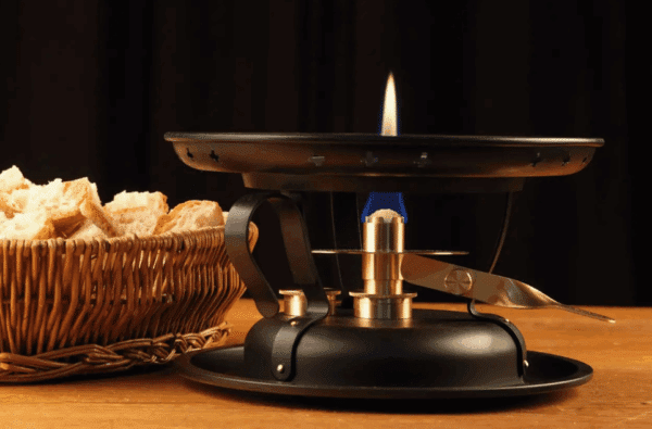 Réchaud à alcool noir Stöckli – Image 2