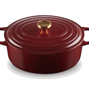 Cocotte en fonte ovale 31 cm