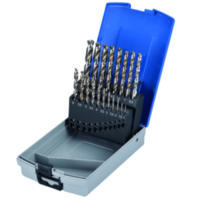 Jeu de 19 forets à métaux HSS-G